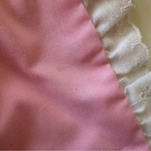 Vintage Apron Pinafore Top/Dress in Pink - Picture 6 of 6